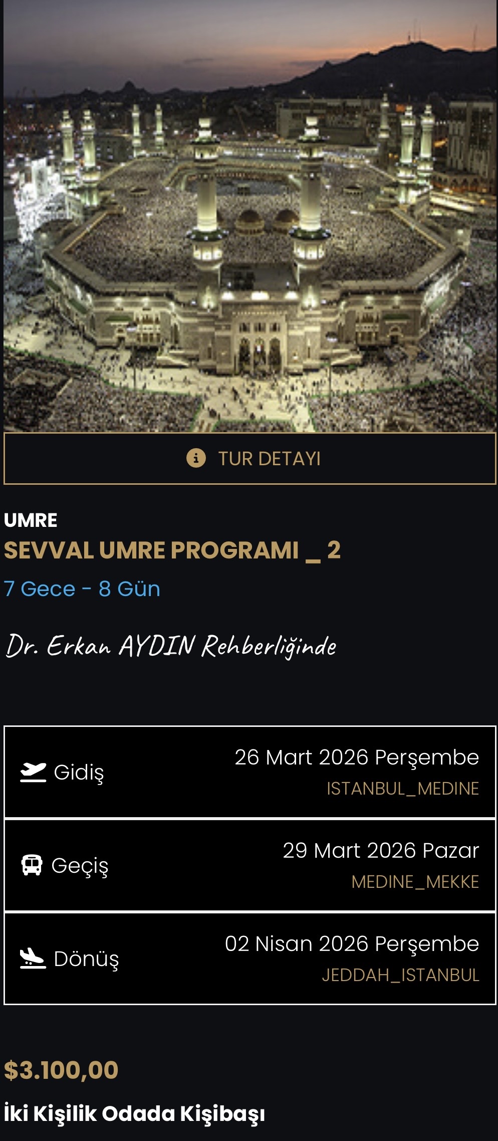 UMRE TURLARI